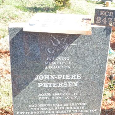 PETERSEN John-Pierre 1988-2018