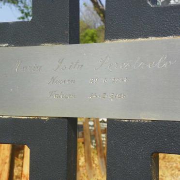 PERESTRELO Manuel de Olim 1936-2017 &amp; Maria Isita 1944-2016