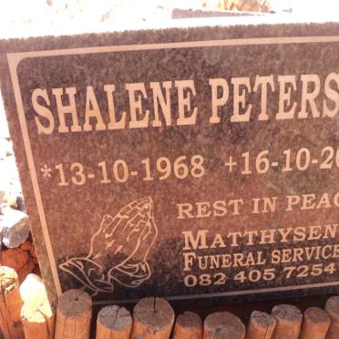 PETERSEN Shalene 1968-2021