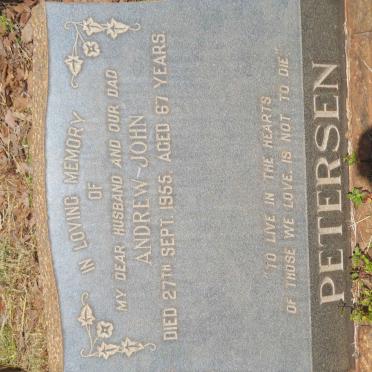 PETERSEN Andrew John -1955
