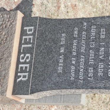 PELSER Daniel Cyas 1906-1967