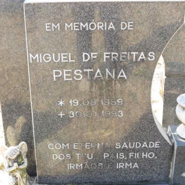 PESTANA Miguel de Freitas 1959-1993