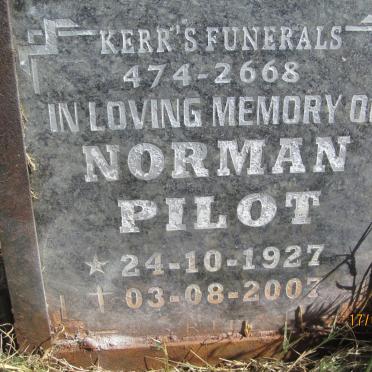 PILOT Norman 1927-2007