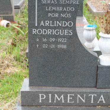 PIMENTA Arlindo Rodrigues 1922-1988