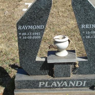 PLAYANDI Raymond 1941-2005 &amp; Reinett 1944-2010