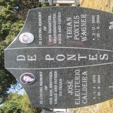 PONTES José Eleuterio Caldeira, de 1973-2004 :: WAGNER Tegan Pontes 2001-2004