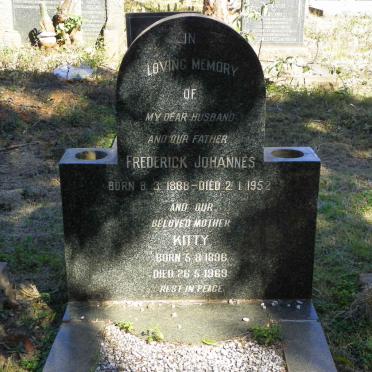 POTGIETER Frederick Johannes 1888-1952 & Kitty 1896-1969