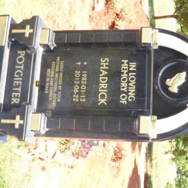 POTGIETER Shadrick 1982-2012