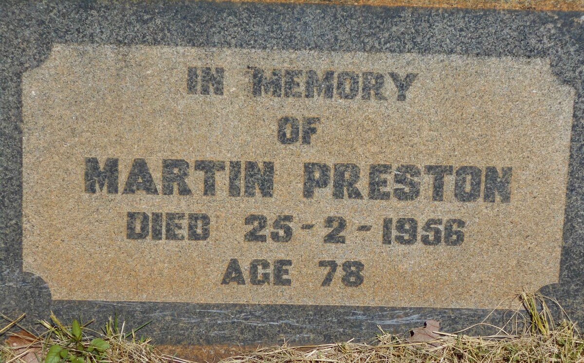 PRESTON Martin -1956