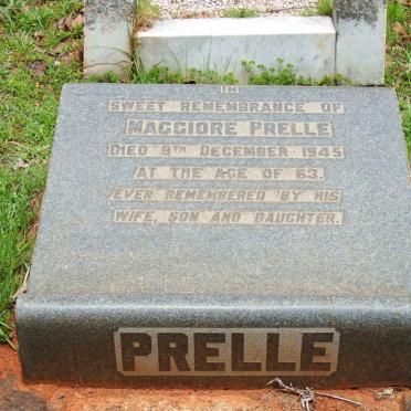 PRELLE Maggiore -1945