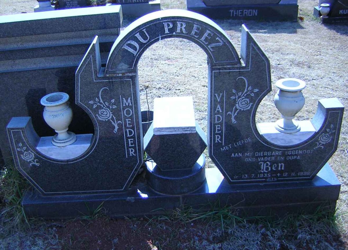 PREEZ Ben, du 1935-1996