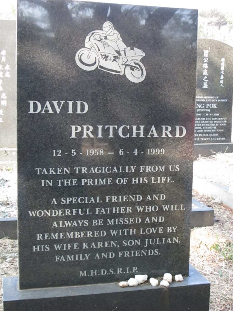 PRITCHARD David 1958-1999