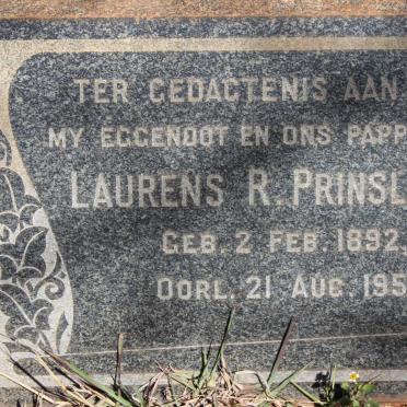 PRINSLOO Laurens R. 1892-1958