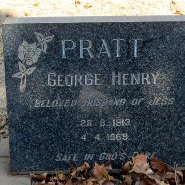 PRATT George Henry 1913-1969