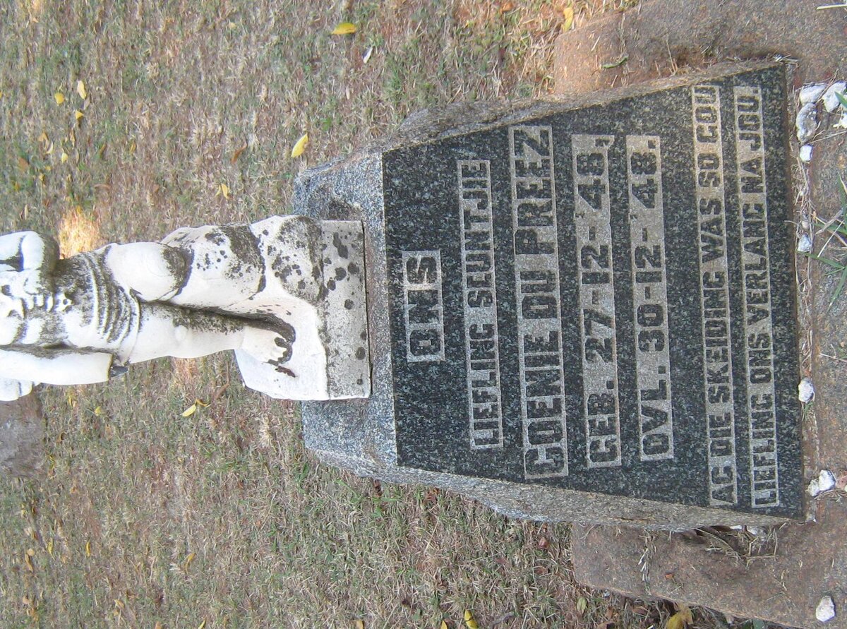 PREEZ Coenie, du 1948-1948