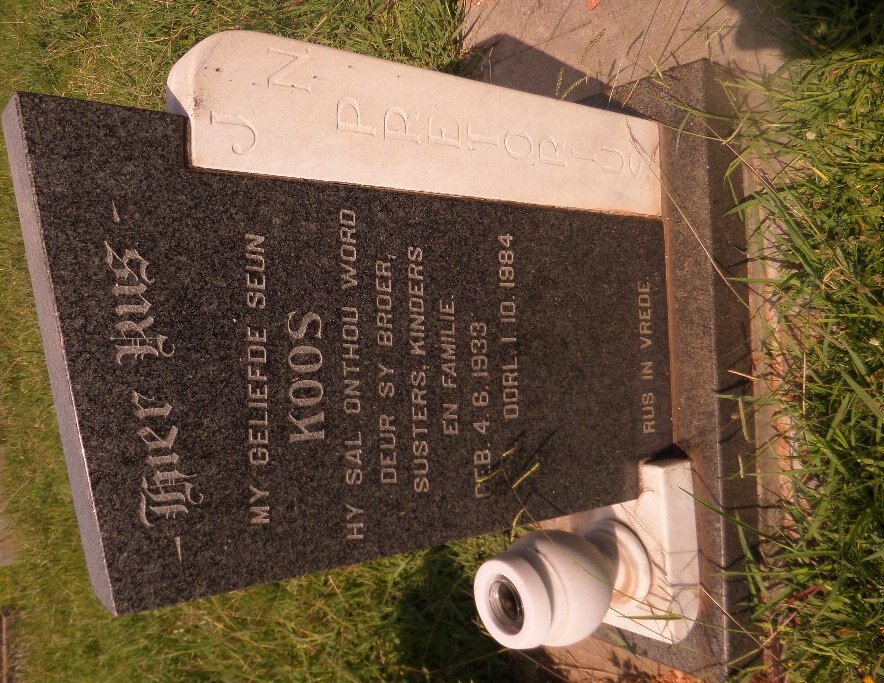 PRETORIUS J.N. 1933-1984