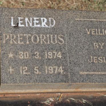 PRETORIUS Lenerd 1974-1974