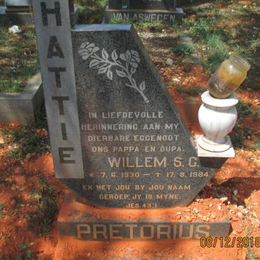 PRETORIUS Willem S.G. 1930-1984