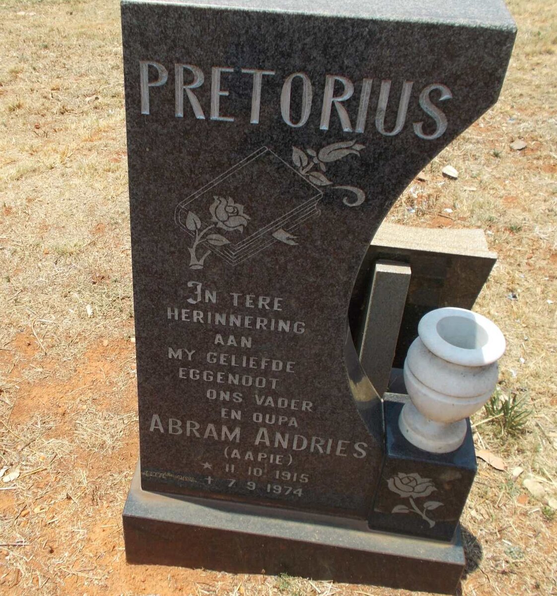 PRETORIUS Abram Andries 1915-1974