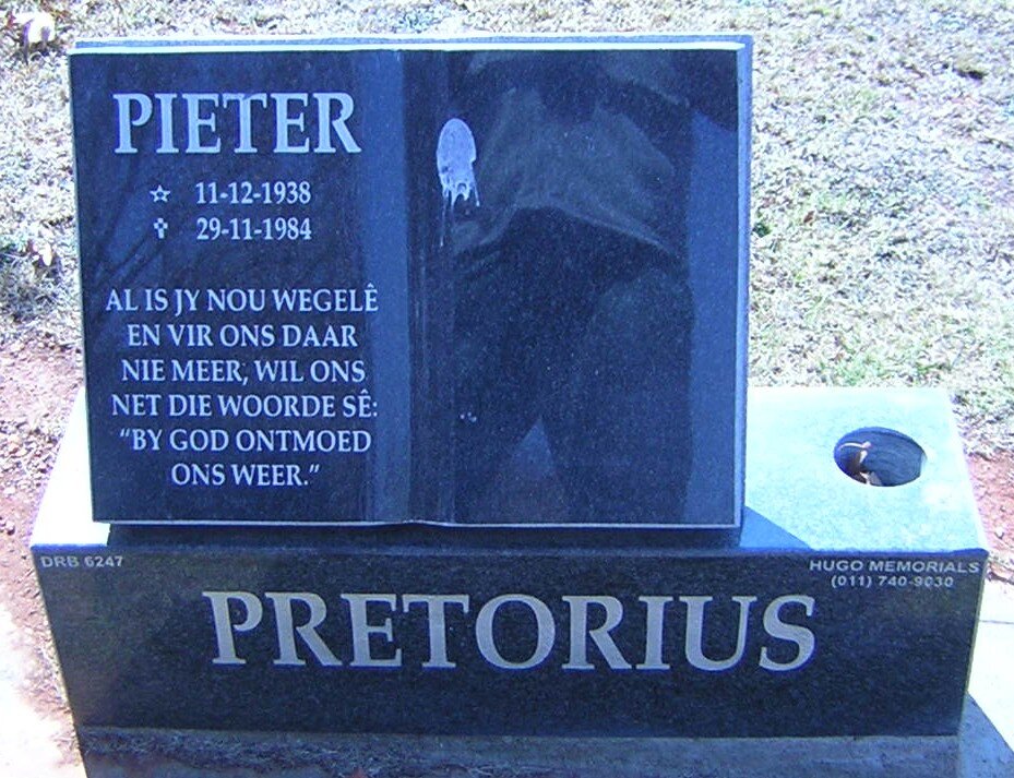PRETORIUS Pieter 1938-1984