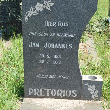 PRETORIUS Jan Johannes 1953-1973