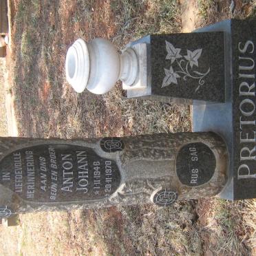 PRETORIUS Anton Johann 1946-1970