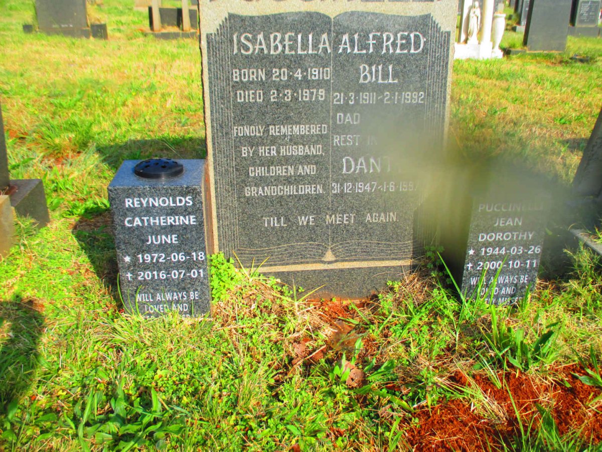 PUCCINELLI Alfred Bill 1911-1992 &amp; Isabella 1910-1979