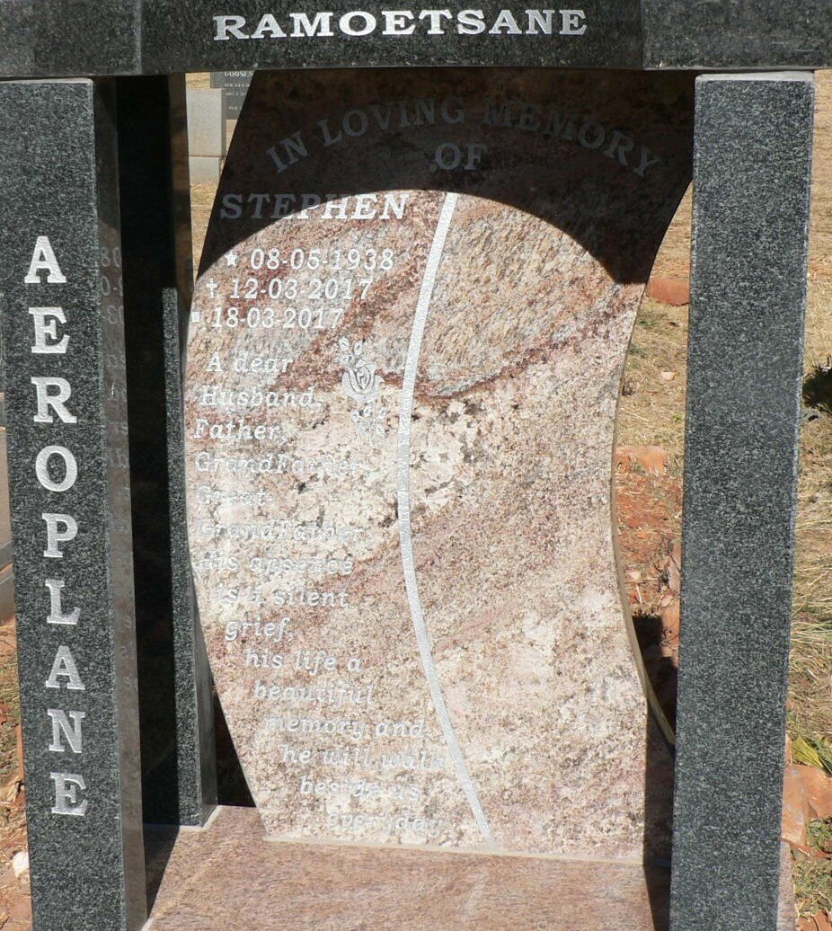 RAMOETSANE Stephen 1938-2017