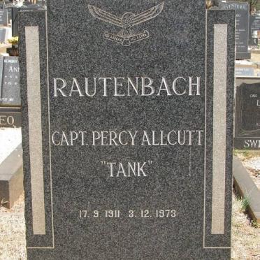 RAUTENBACH Percy Allcutt 1911-1973