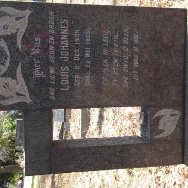 RAUBENHEIMER Louis Johannes 1939-1960