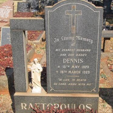 RAFTOPOULOS Dennis 1923-1963