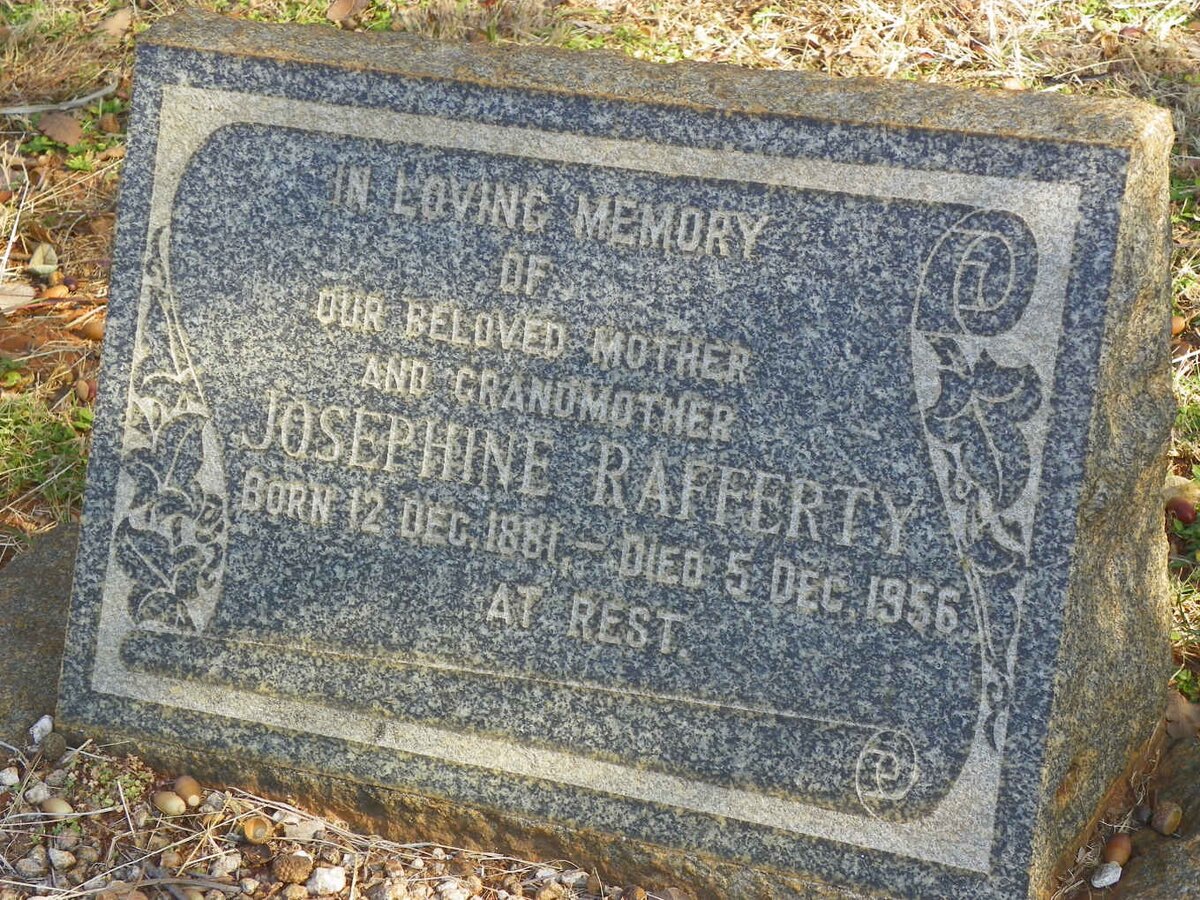 RAFFERTY Josephine 1881-1956