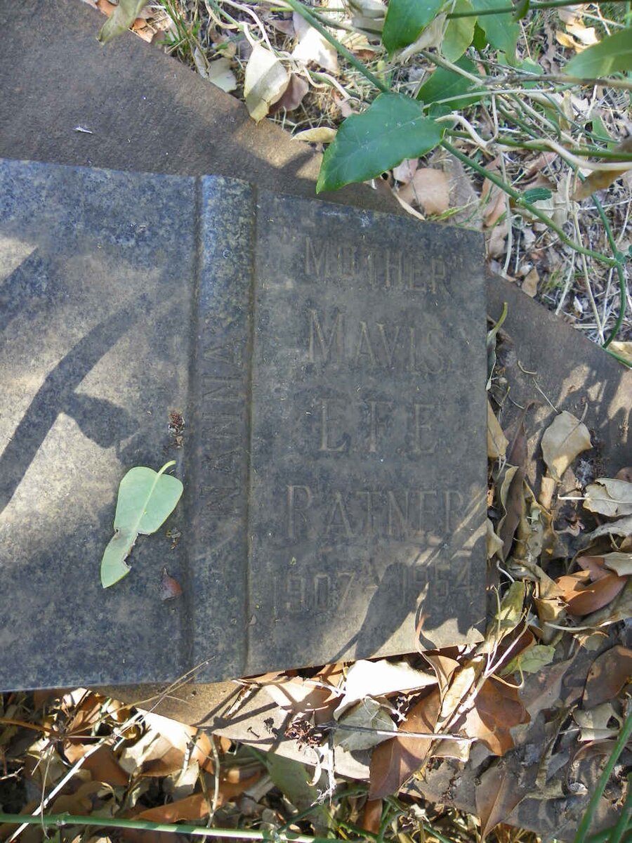 RATNER Mavis E.F.E. 1907-1954