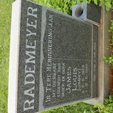 RADEMEYER James Louis 1929-1989