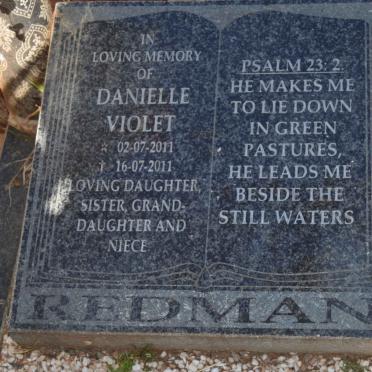 REDMAN Danielle Violet 2011-2011