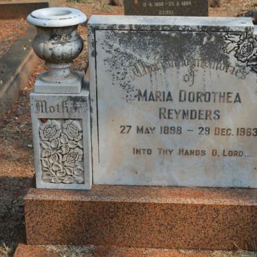 REYNDERS Maria 1898-1963