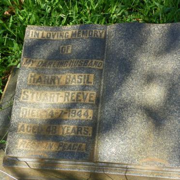 REEVE Harry Basil, STUART -1944