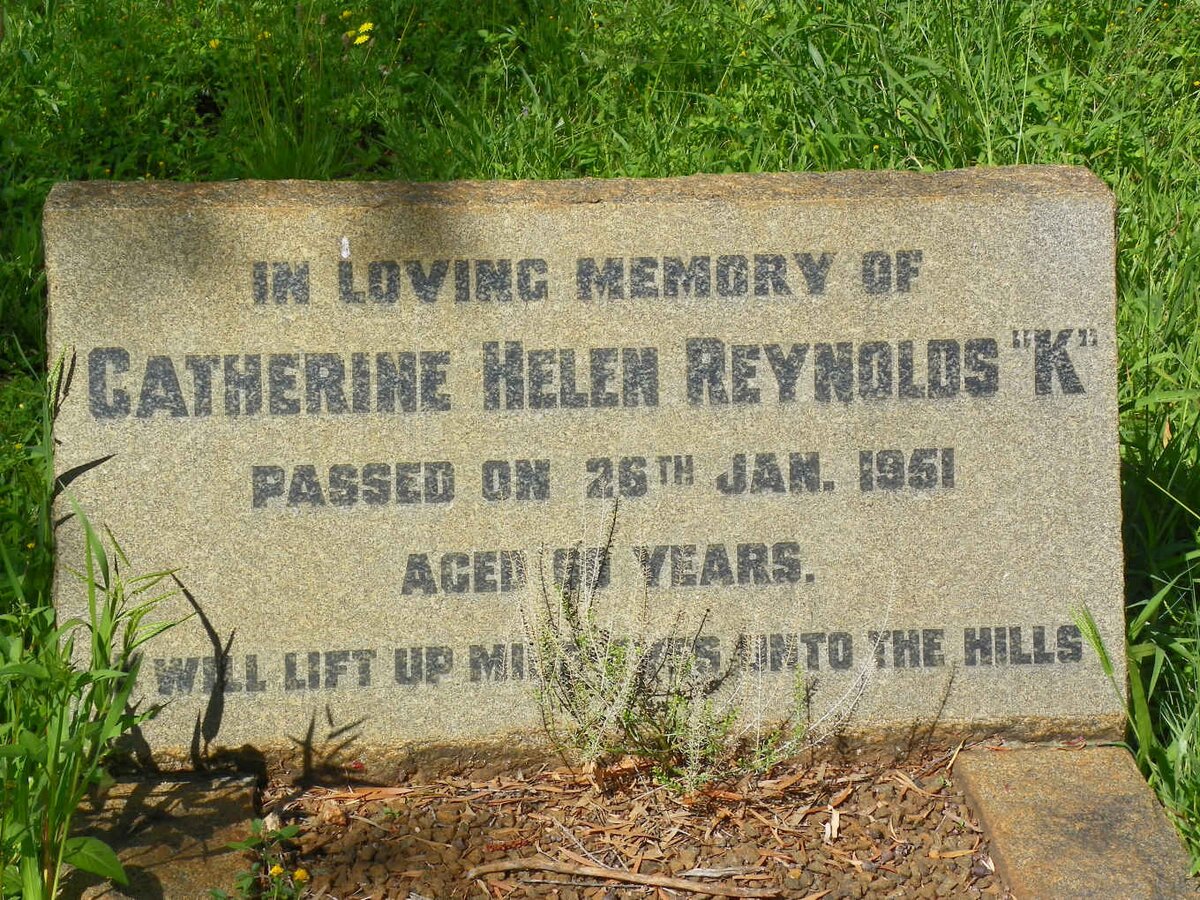 REYNOLDS Catherine Helen -1951