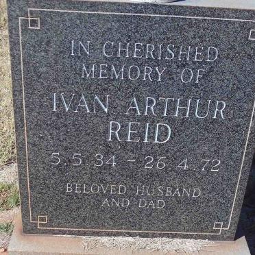 REID Ivan Arthur 1934-1972