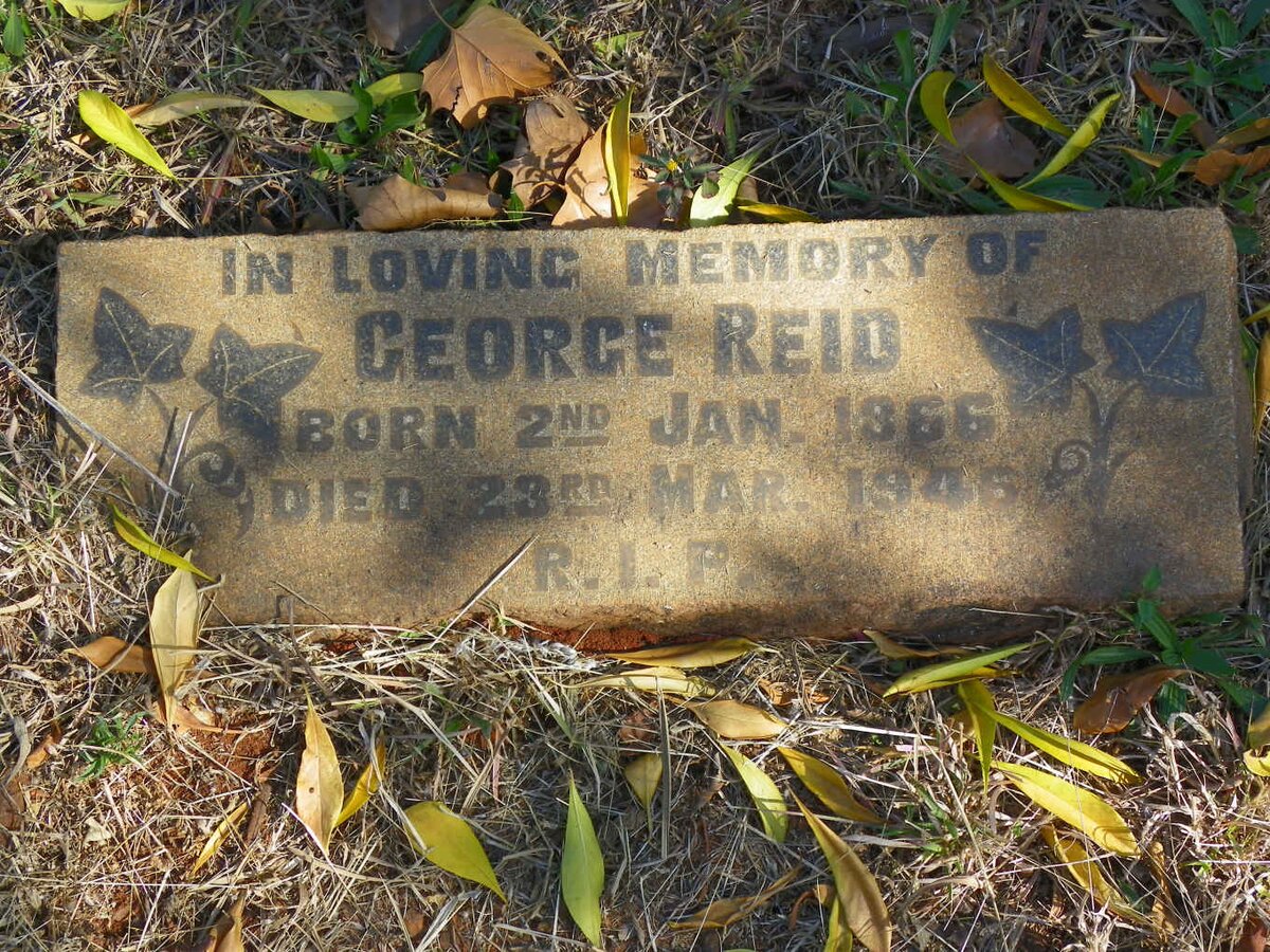 REID George 1866-1946