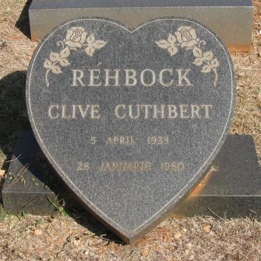 REHBOCK Clive Cuthbert 1933-1980