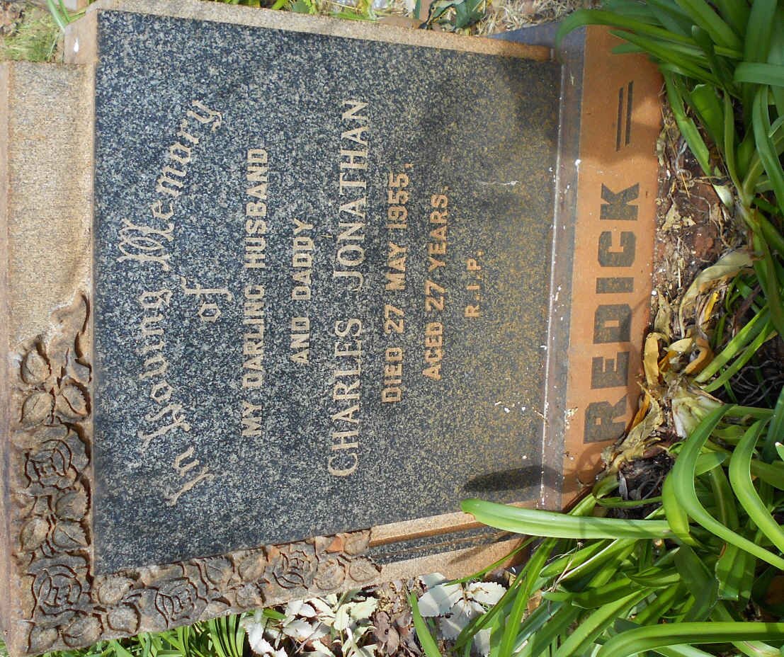 REDICK Charles Jonathan -1955