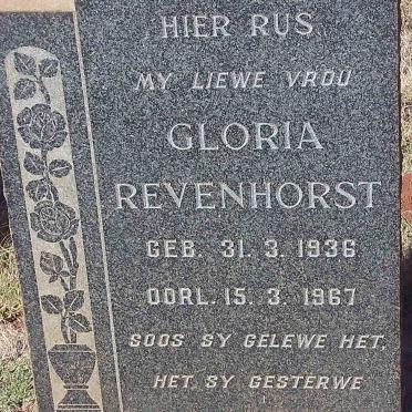 REVENHORST Gloria 1936-1967