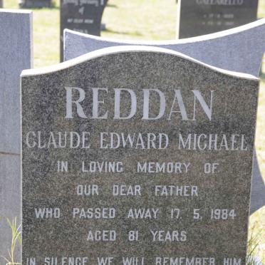 REDDAN Claude Edward Michael -1984