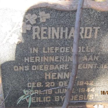 REINHARDT Hennie 1942-1944
