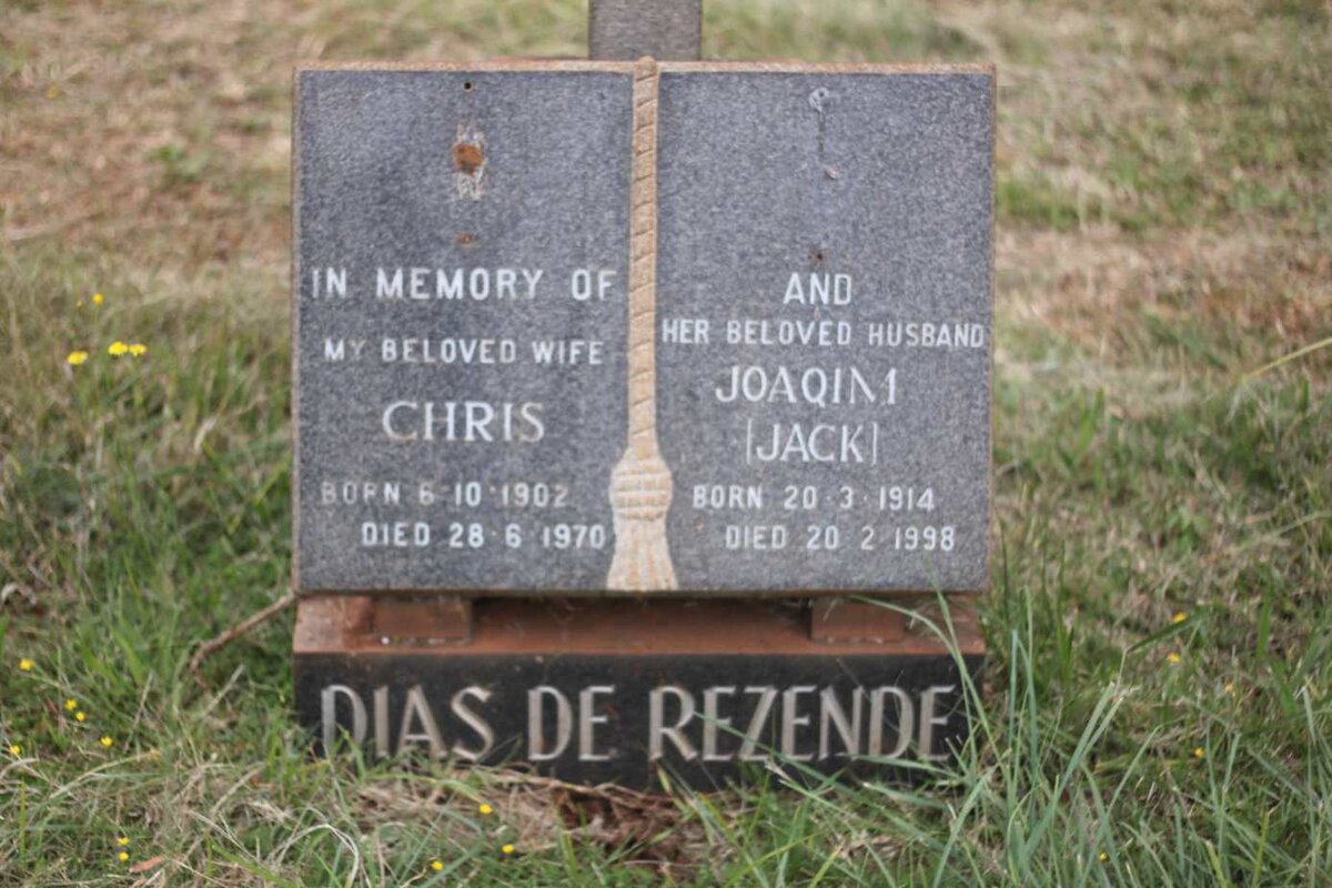 REZENDE Joaqim, DIAS de 1914-1998 &amp; Chris 1902-1970