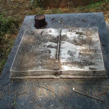 RENSBURG Lorraine, Janse van 1923-1969