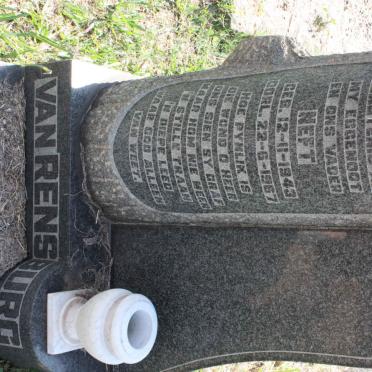 RENSBURG Neft, van 1943-1967