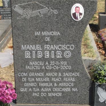RIBEIRO Manuel Francisco 1931-2003