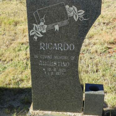 RICARDO Augustino 1925-1977